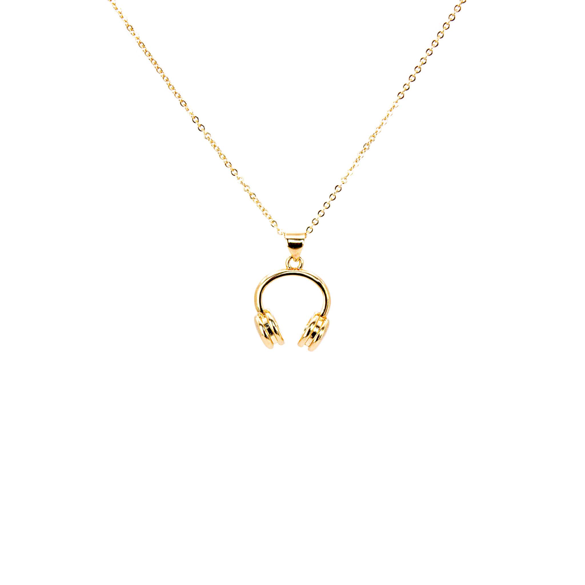 Collar Baño Oro Audífonos